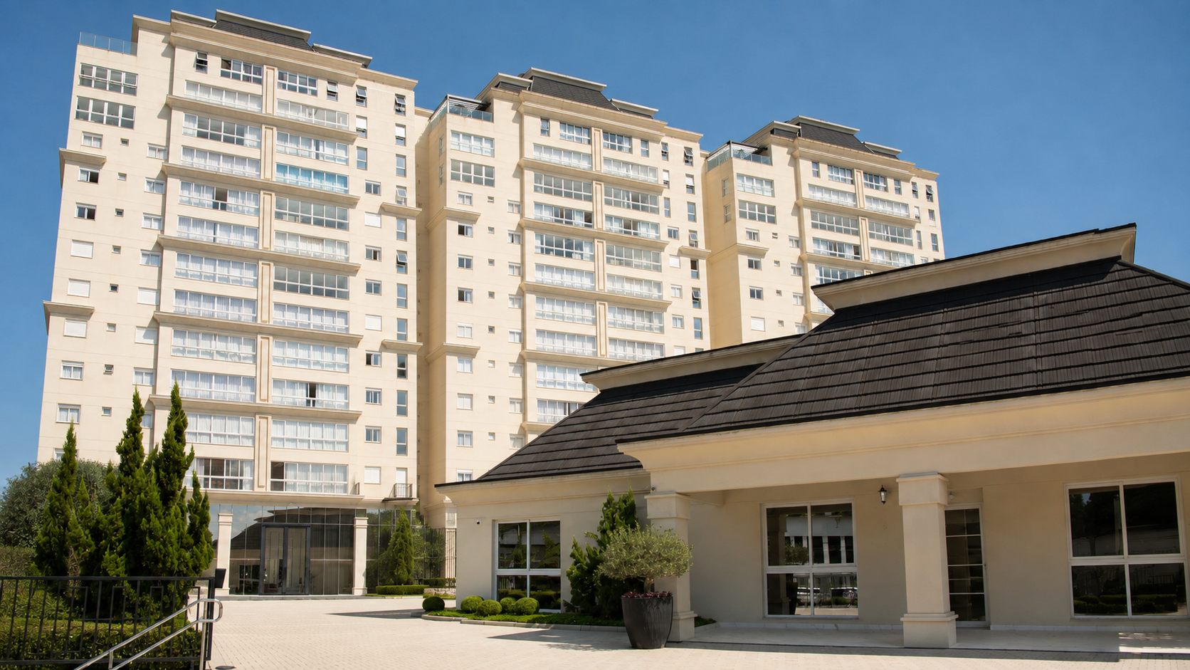 Perspectiva do Floratta Home Club, empreendimento da DS&M Group